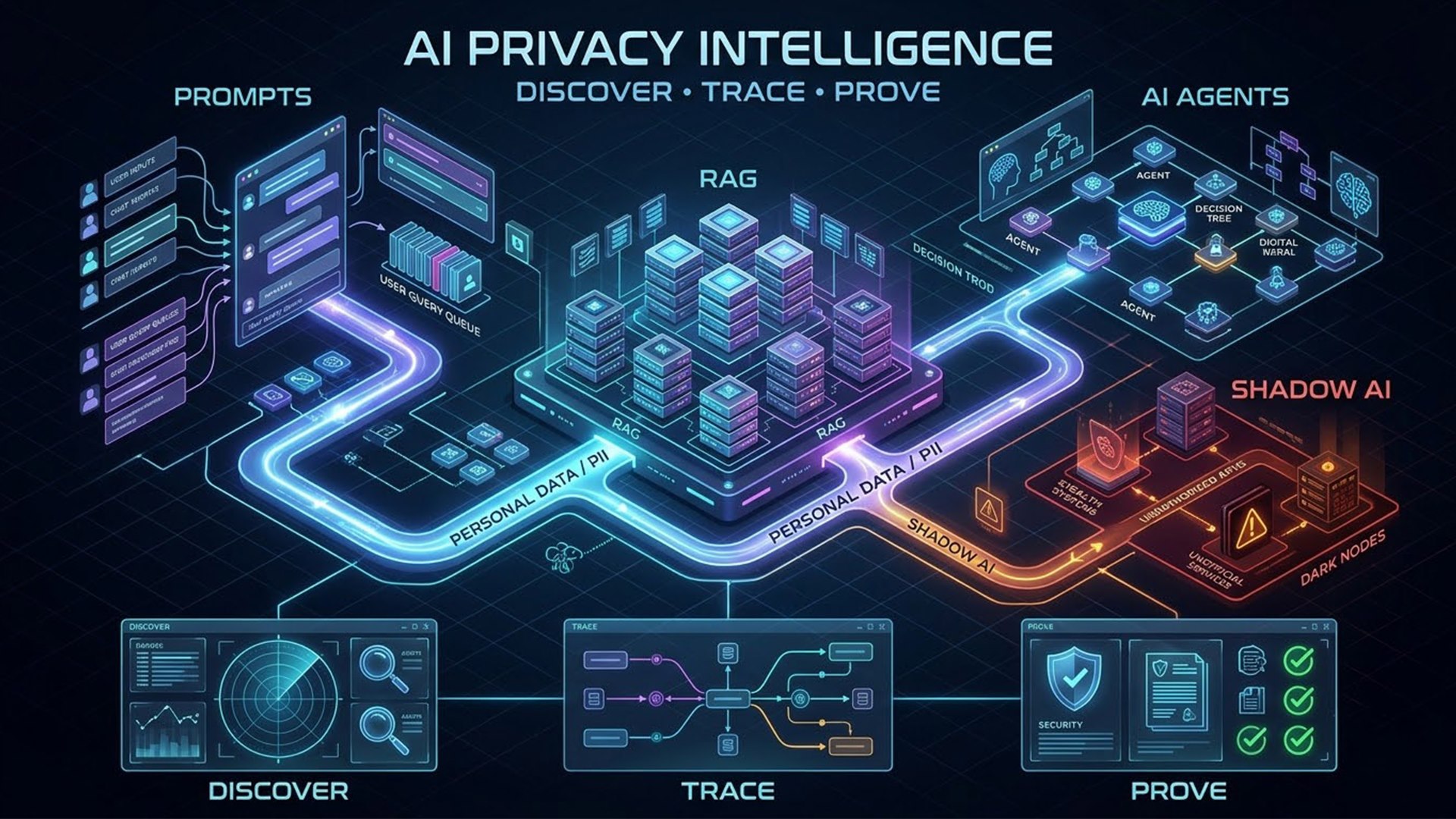 Consiva AI Privacy Intelligence — discover, trace and prove personal data across prompts, RAG, agents and shadow AI