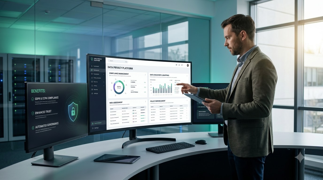 Essential features, benefits and use cases of a data privacy platform