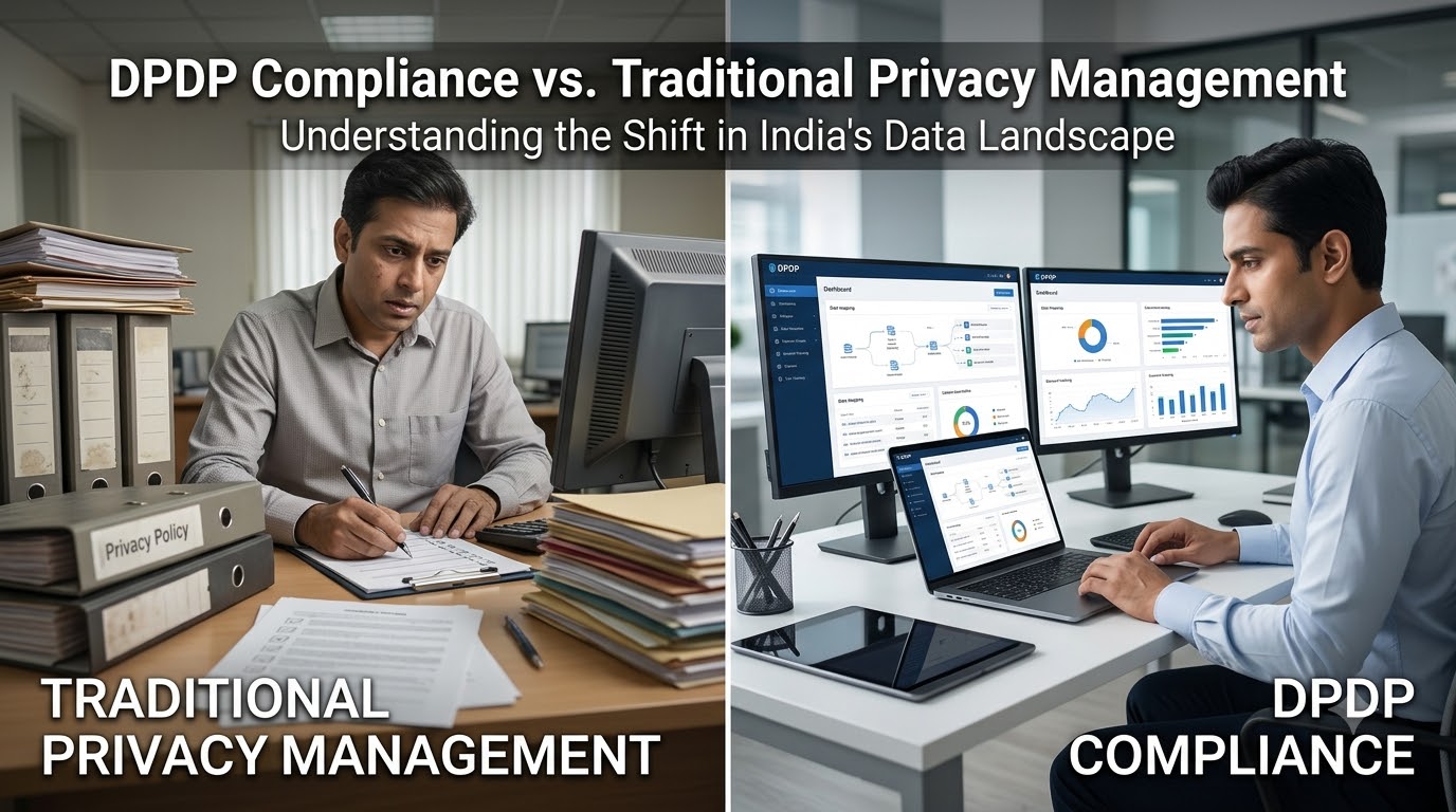 DPDP Compliance vs traditional privacy management: what has changed for Indian businesses