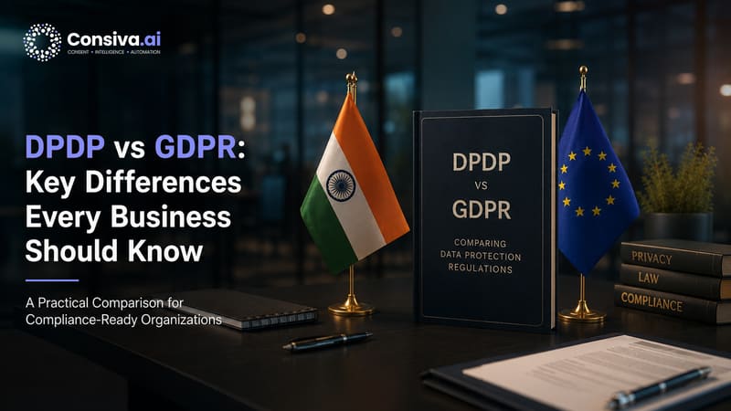 DPDP Act vs GDPR comparison